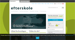 Desktop Screenshot of efterskole.dk